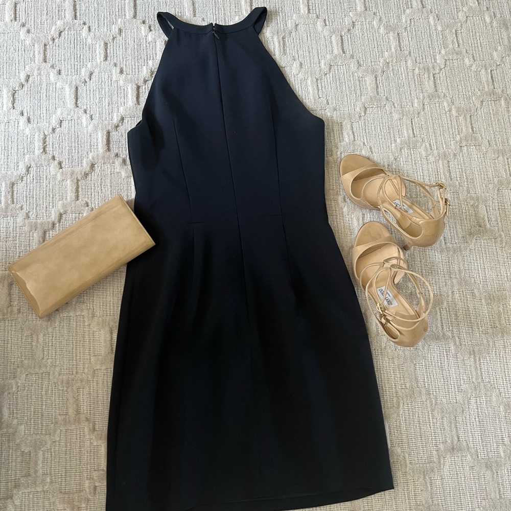 Tibi Navy Sleeveless Dress